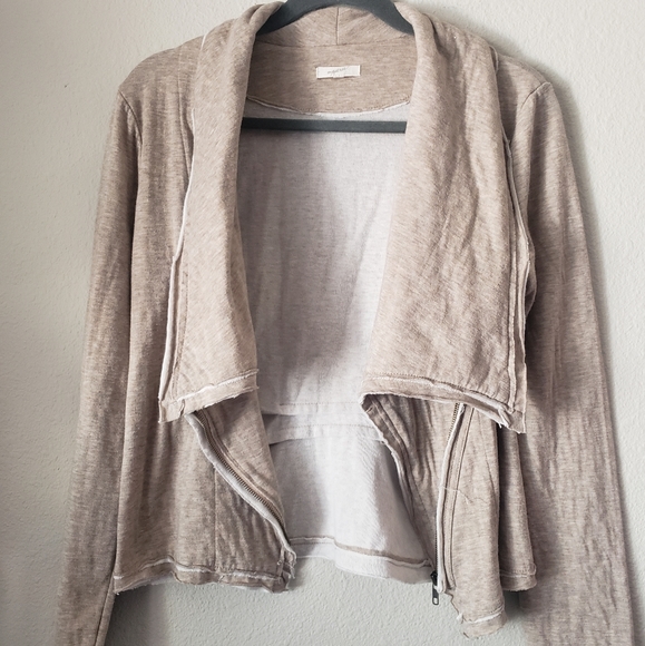 Mystree jacket lightweight size Medium raw edge - Picture 4 of 13